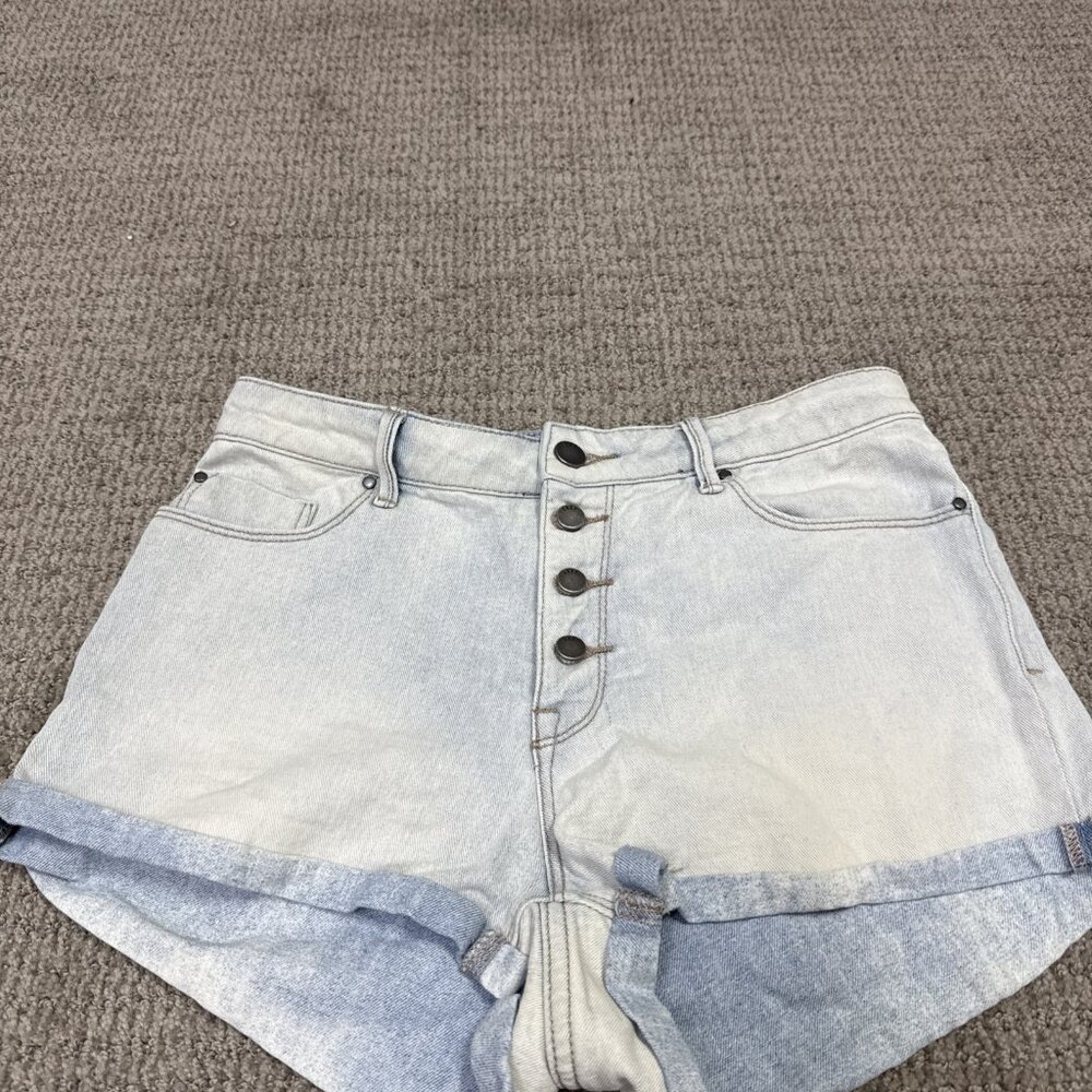 Roxy Shorts Blue Pockets Women’s Size 28 - Picture 6 of 10